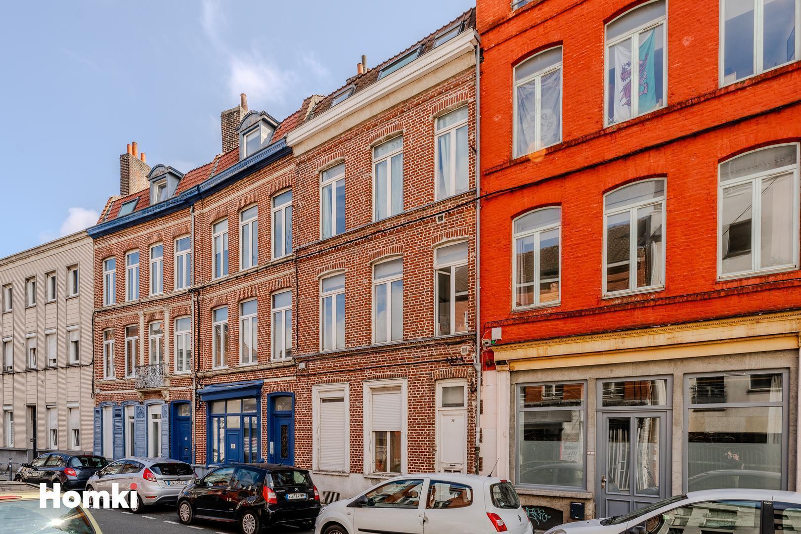 Homki - Vente Appartement  de 55.0 m² à Lille 59000