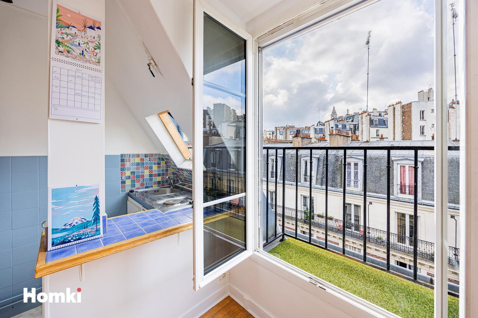 Homki - Vente Appartement  de 25.0 m² à Paris 75018