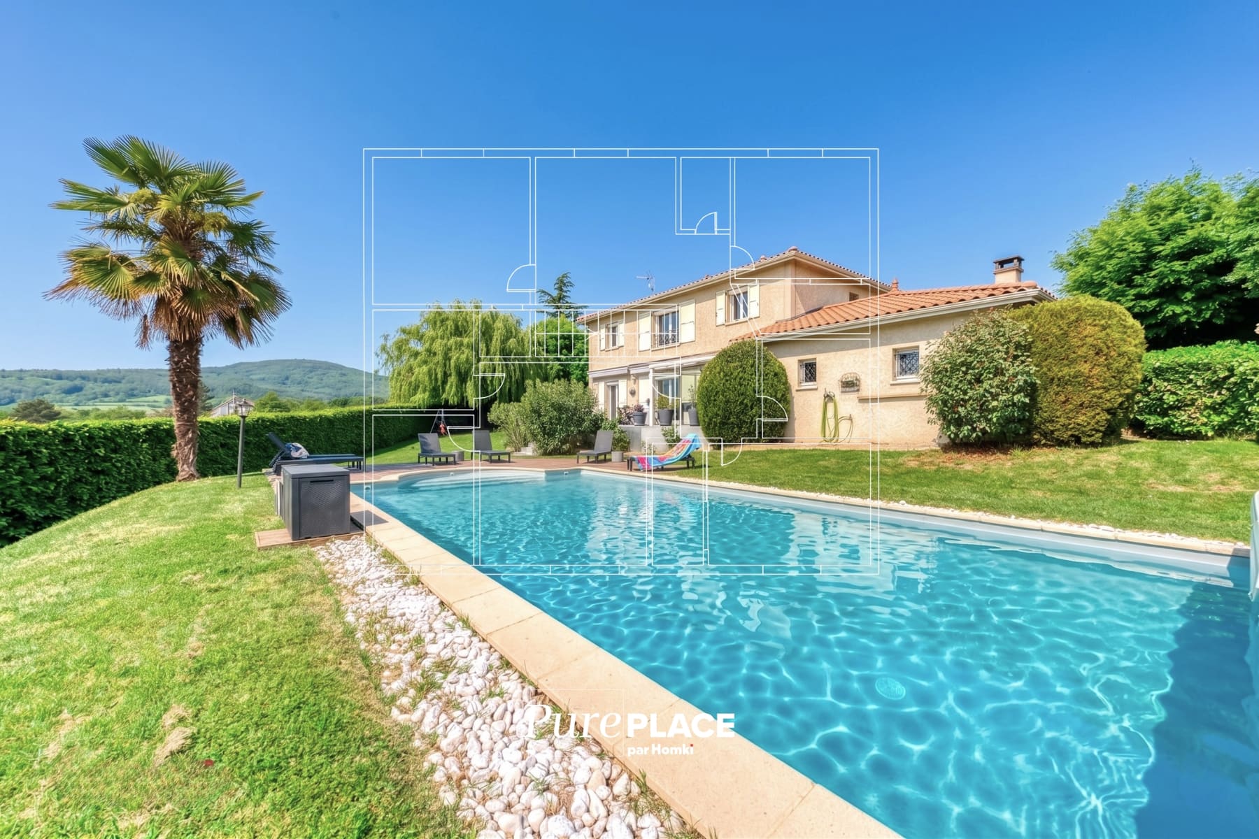 Maison/Villa T6 de 182 m<sup>2</sup> à Lentilly 69210