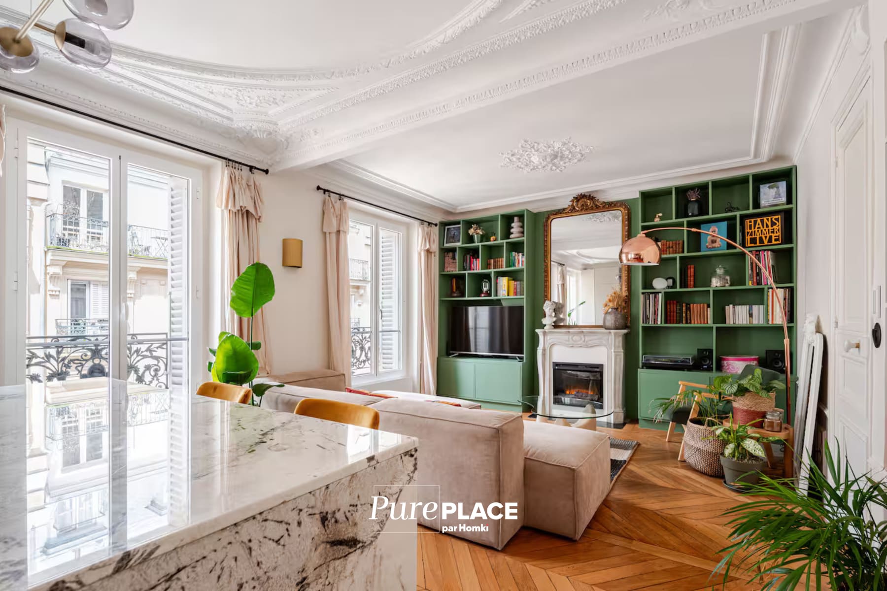 Appartement T2 de 42 m<sup>2</sup> à Paris 75009, Rue Gérando
