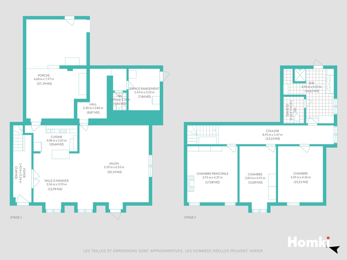 Homki - Vente Maison/villa  de 130.0 m² à Comps 33710