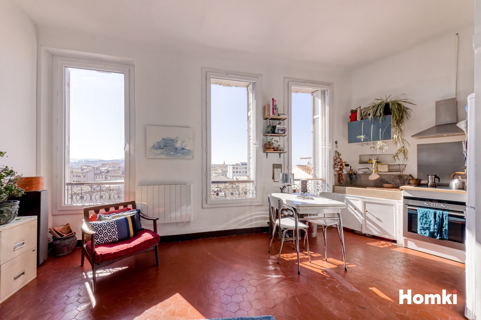 Homki - Vente Appartement  de 44.0 m² à Marseille 13002