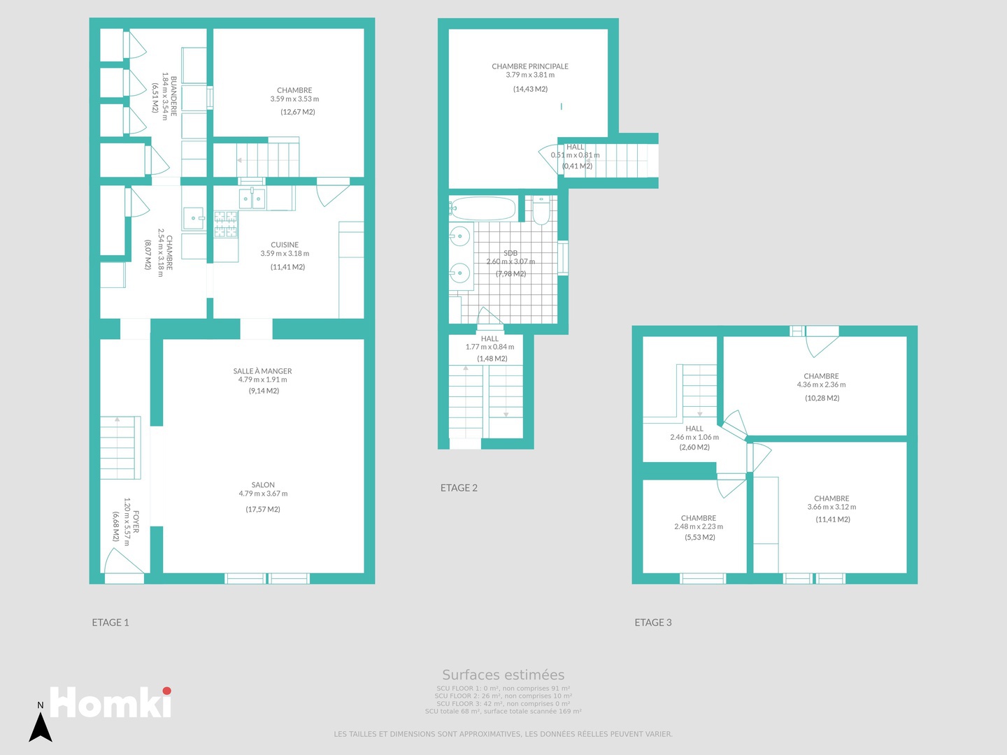 Homki - Vente Maison/villa  de 125.0 m² à Cenon 33150