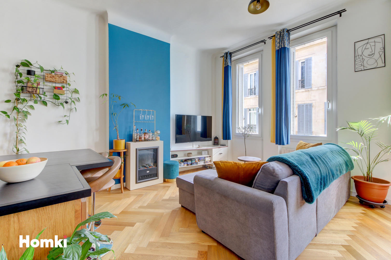 Homki - Vente Appartement  de 55.0 m² à Marseille 13008